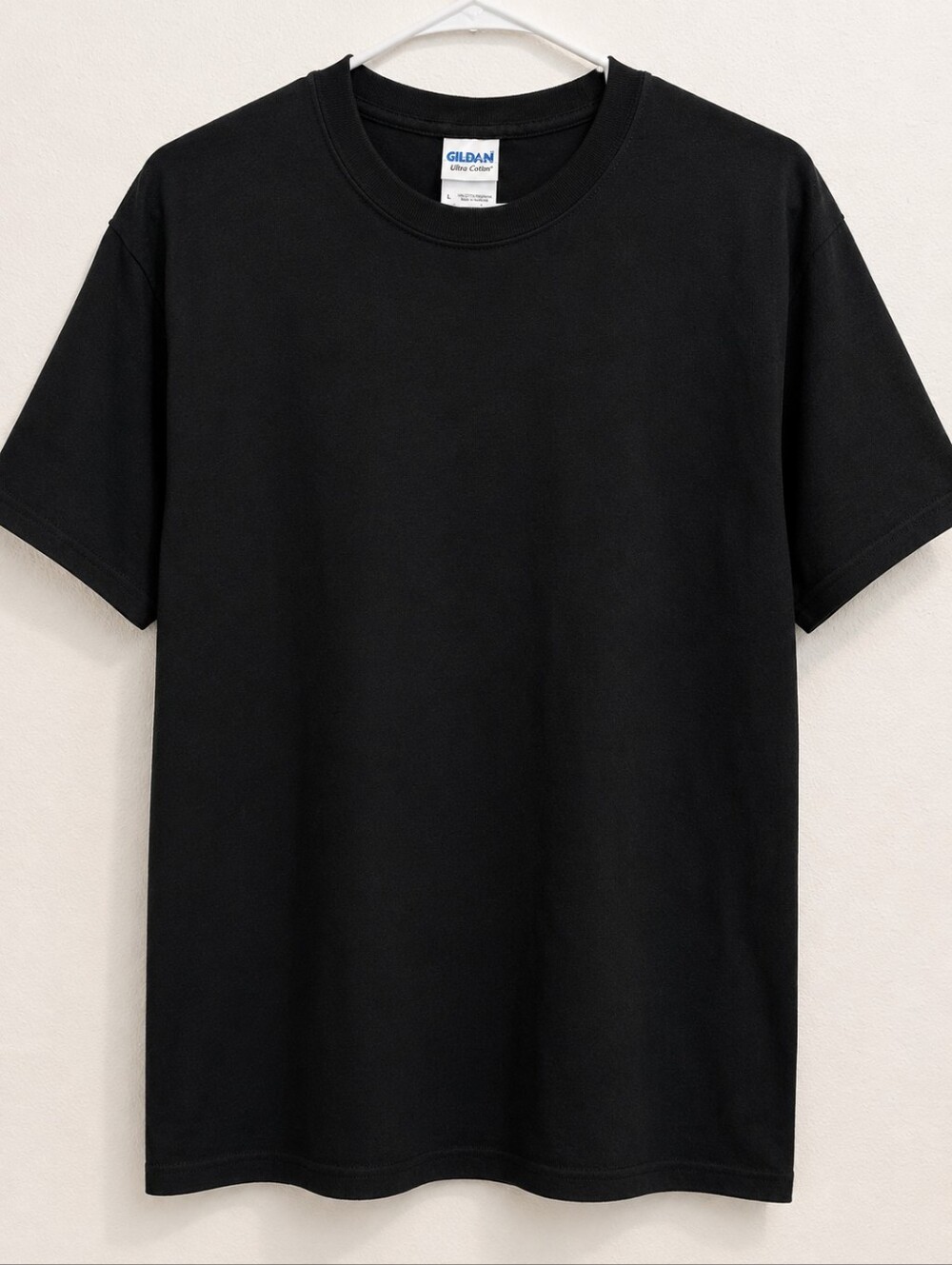 Gildan Men's Black Short Sleeve Crew Tee